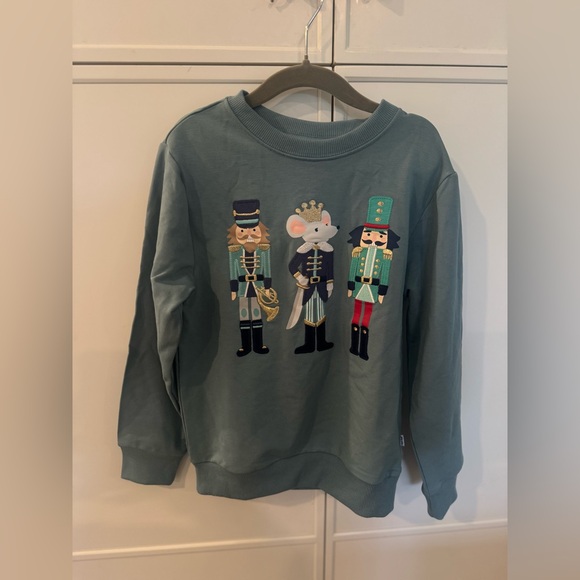 Little Sleepies Green Nutcracker Sweatshirt - Picture 2 of 2